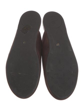 Ancient Greek Sandals Satin Mules