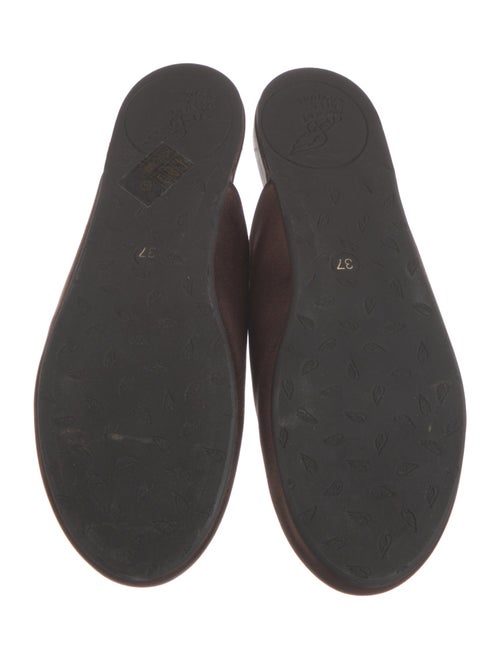 Ancient Greek Sandals Satin Mules