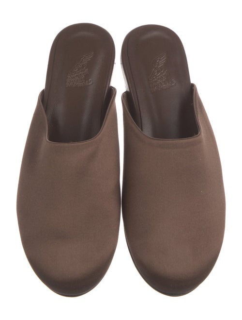 Ancient Greek Sandals Satin Mules