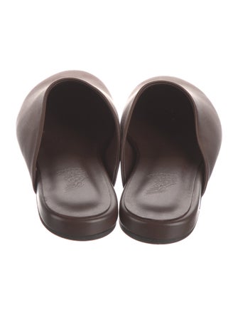 Ancient Greek Sandals Satin Mules