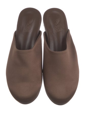 Ancient Greek Sandals Satin Mules