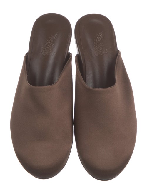 Ancient Greek Sandals Satin Mules