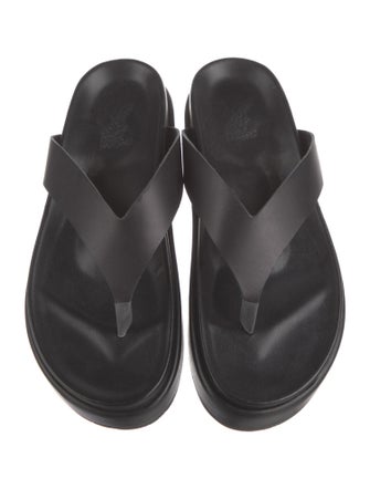 Ancient Greek Sandals Leather Flip Flops