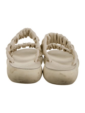 Ancient Greek Sandals Leather Slides