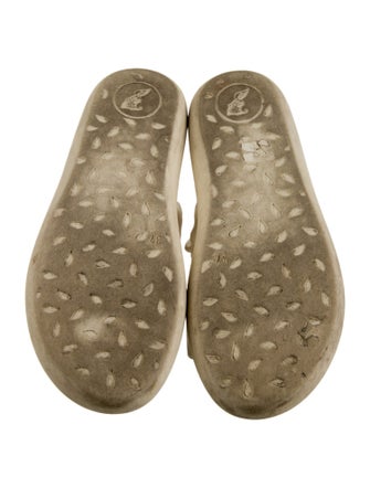 Ancient Greek Sandals Leather Slides