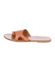 Ancient Greek Sandals Leather Slides