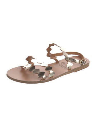 Ancient Greek Sandals Leather Gladiator Sandals