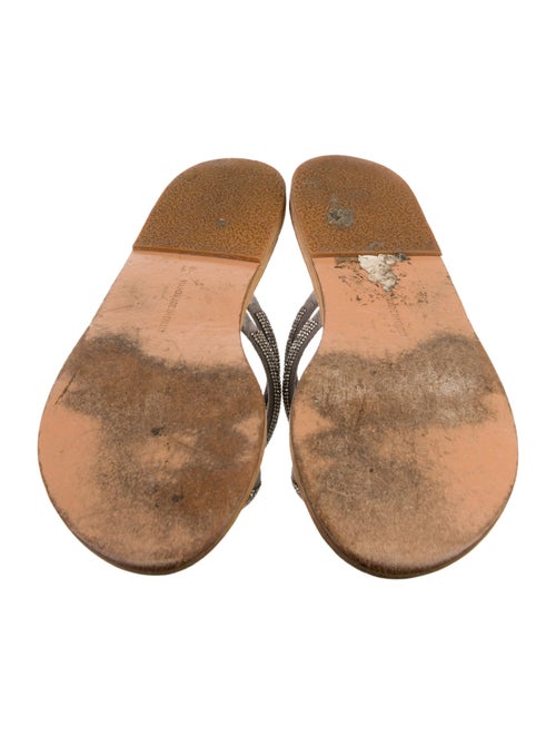 Ancient Greek Sandals Leather Slides