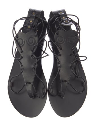Ancient Greek Sandals Leather Gladiator Sandals