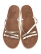Ancient Greek Sandals Leather Slides