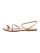 Ancient Greek Sandals Leather Braided Accents Sandals