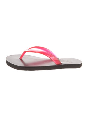 Ancient Greek Sandals Rubber Printed Flip Flops