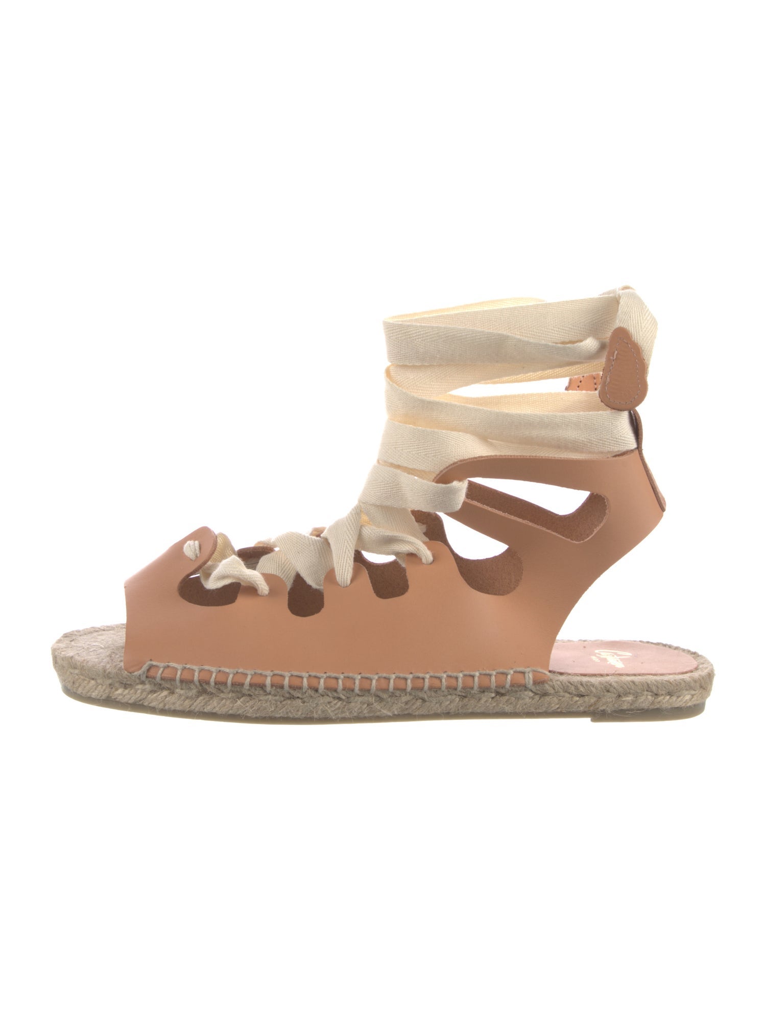 Ancient Greek Sandals Leather Espadrilles