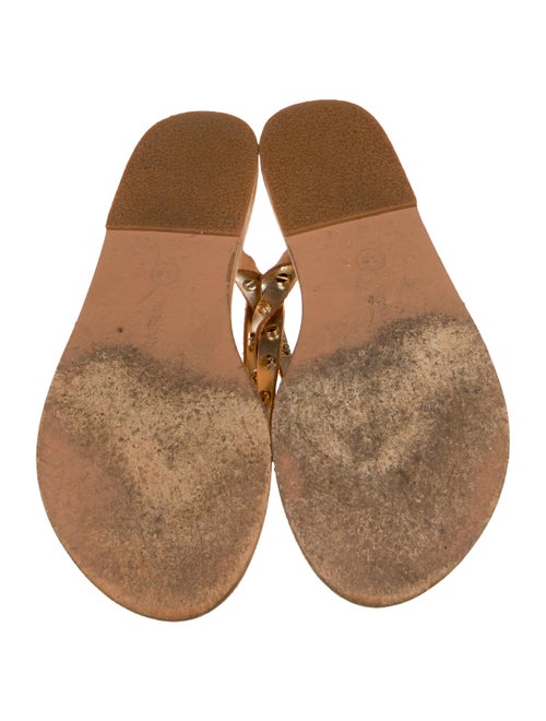 Ancient Greek Sandals Leather Slingback Sandals
