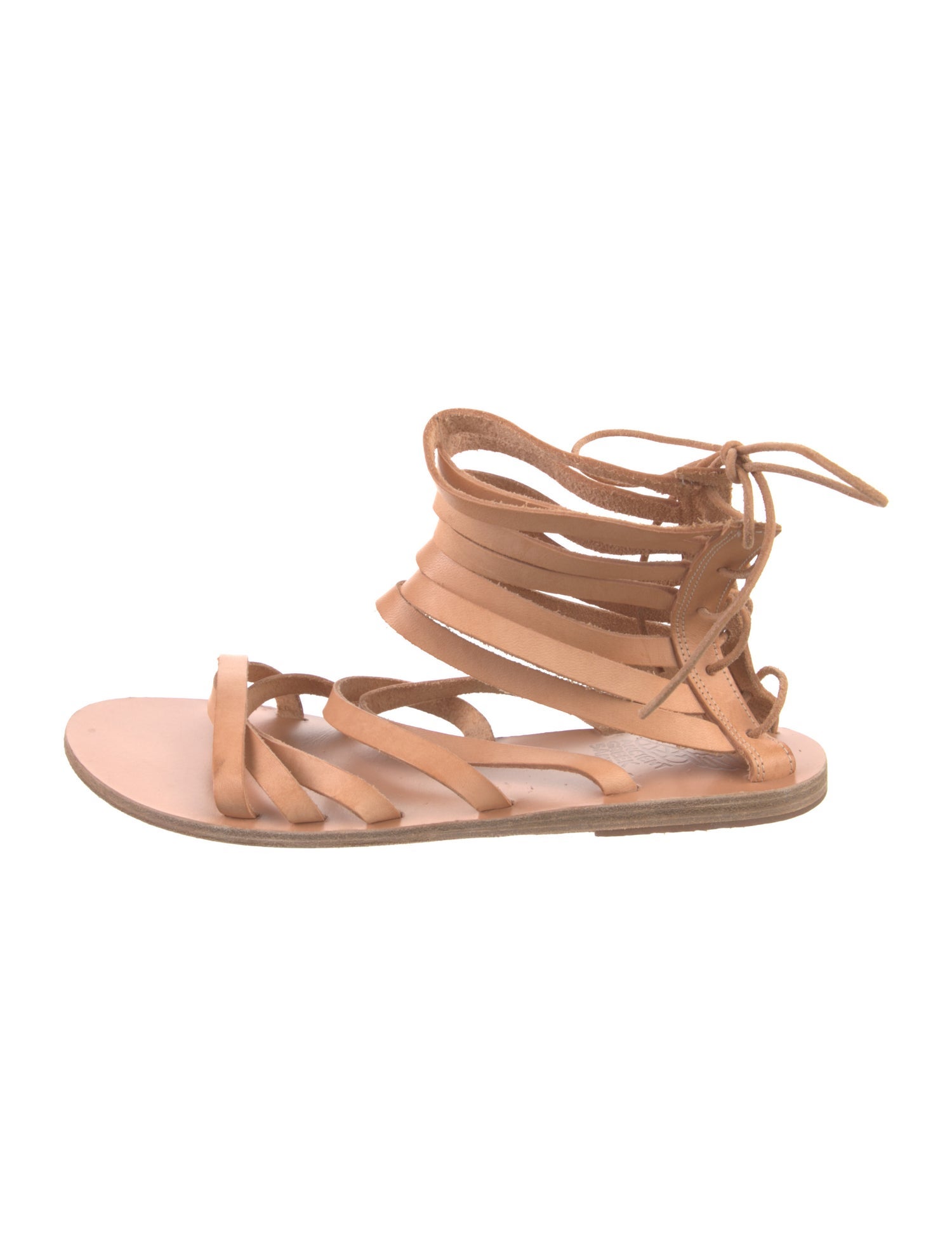 Ancient Greek Sandals Leather Gladiator Sandals