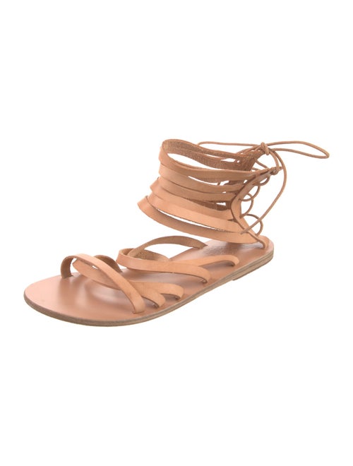 Ancient Greek Sandals Leather Gladiator Sandals