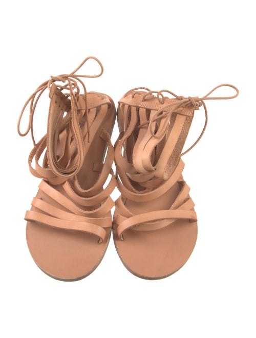 Ancient Greek Sandals Leather Gladiator Sandals