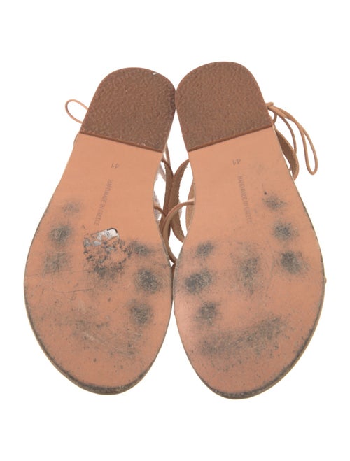 Ancient Greek Sandals Leather Gladiator Sandals