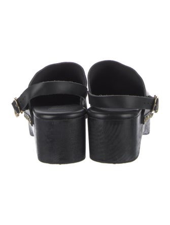 Ancient Greek Sandals Leather Slingback Flats