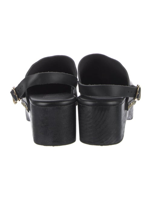 Ancient Greek Sandals Leather Slingback Flats