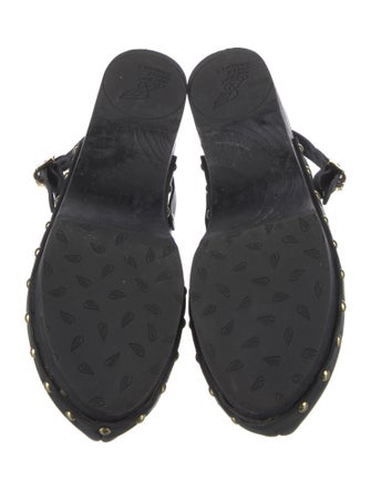 Ancient Greek Sandals Leather Slingback Flats