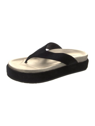Ancient Greek Sandals Velvet Flip Flops