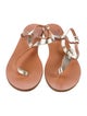 Ancient Greek Sandals Leather T-Strap Sandals