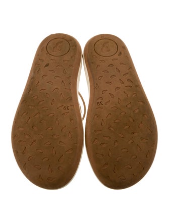 Ancient Greek Sandals Leather Slides