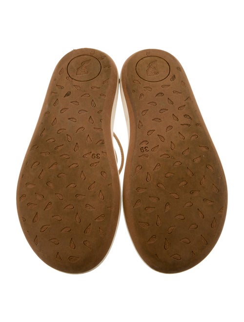 Ancient Greek Sandals Leather Slides