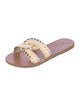 Ancient Greek Sandals Leather Slides
