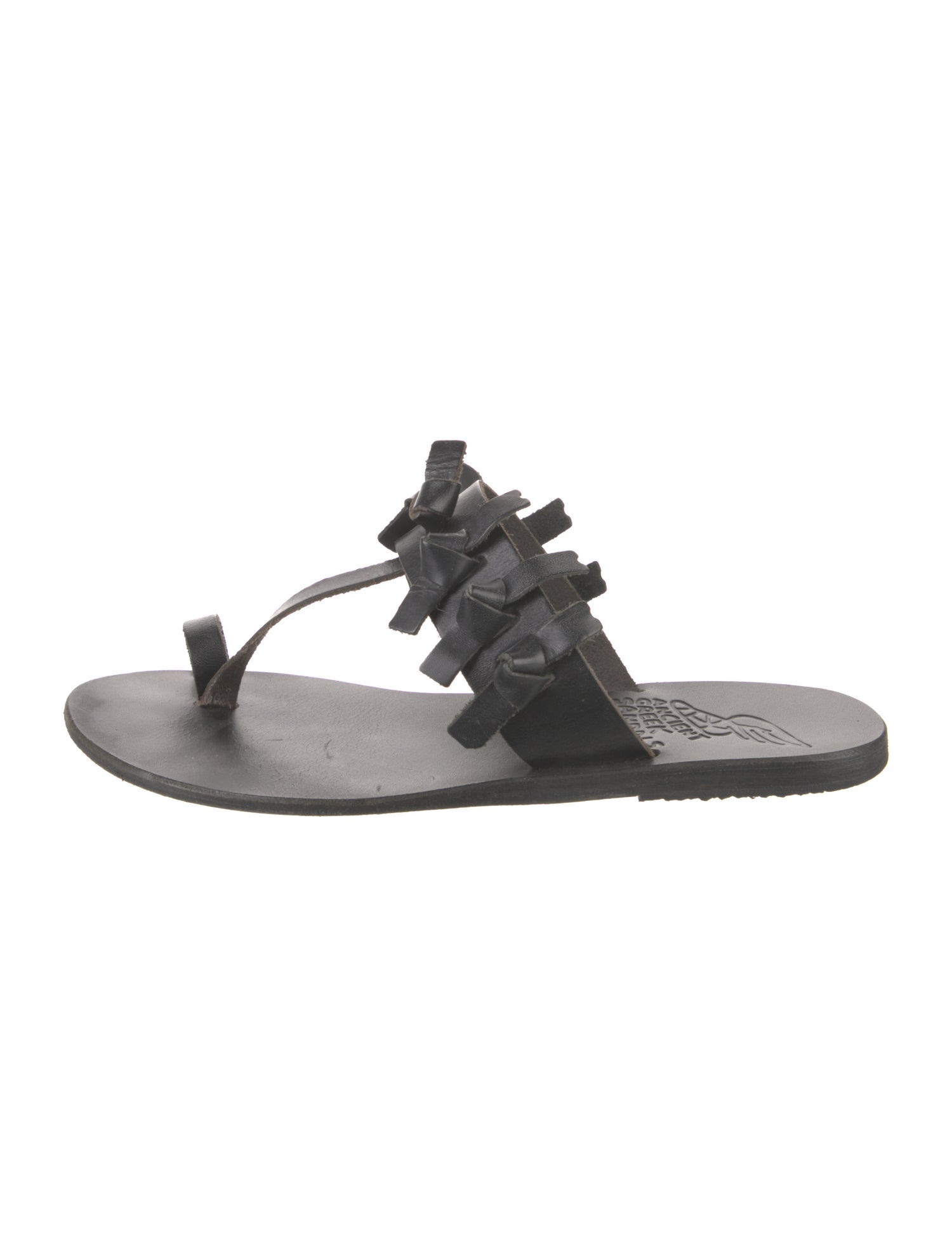 Ancient Greek Sandals Leather Flip Flops