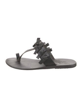 Ancient Greek Sandals Leather Flip Flops