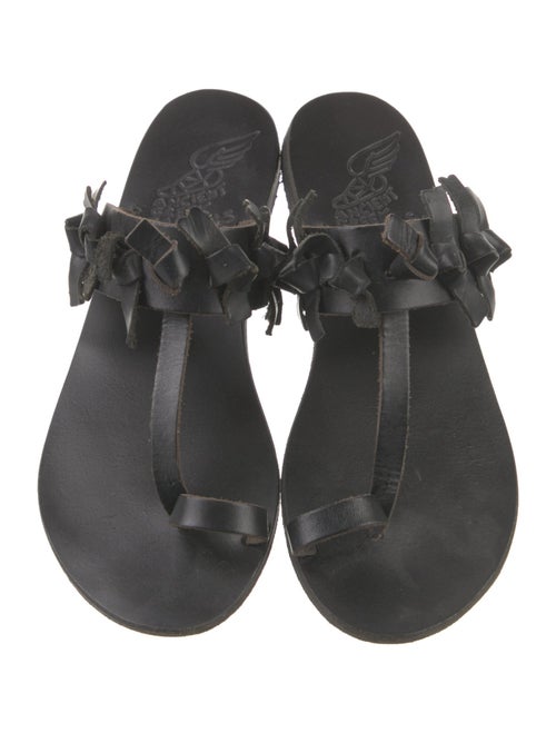 Ancient Greek Sandals Leather Flip Flops