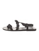 Ancient Greek Sandals Leather Slingback Sandals