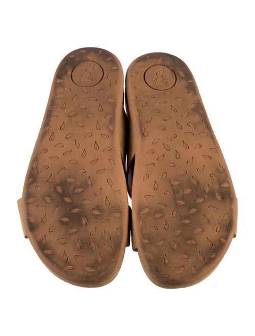 Ancient Greek Sandals Suede Slingback Sandals