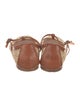 Ancient Greek Sandals Raffia Colorblock Pattern Mary Jane Flats