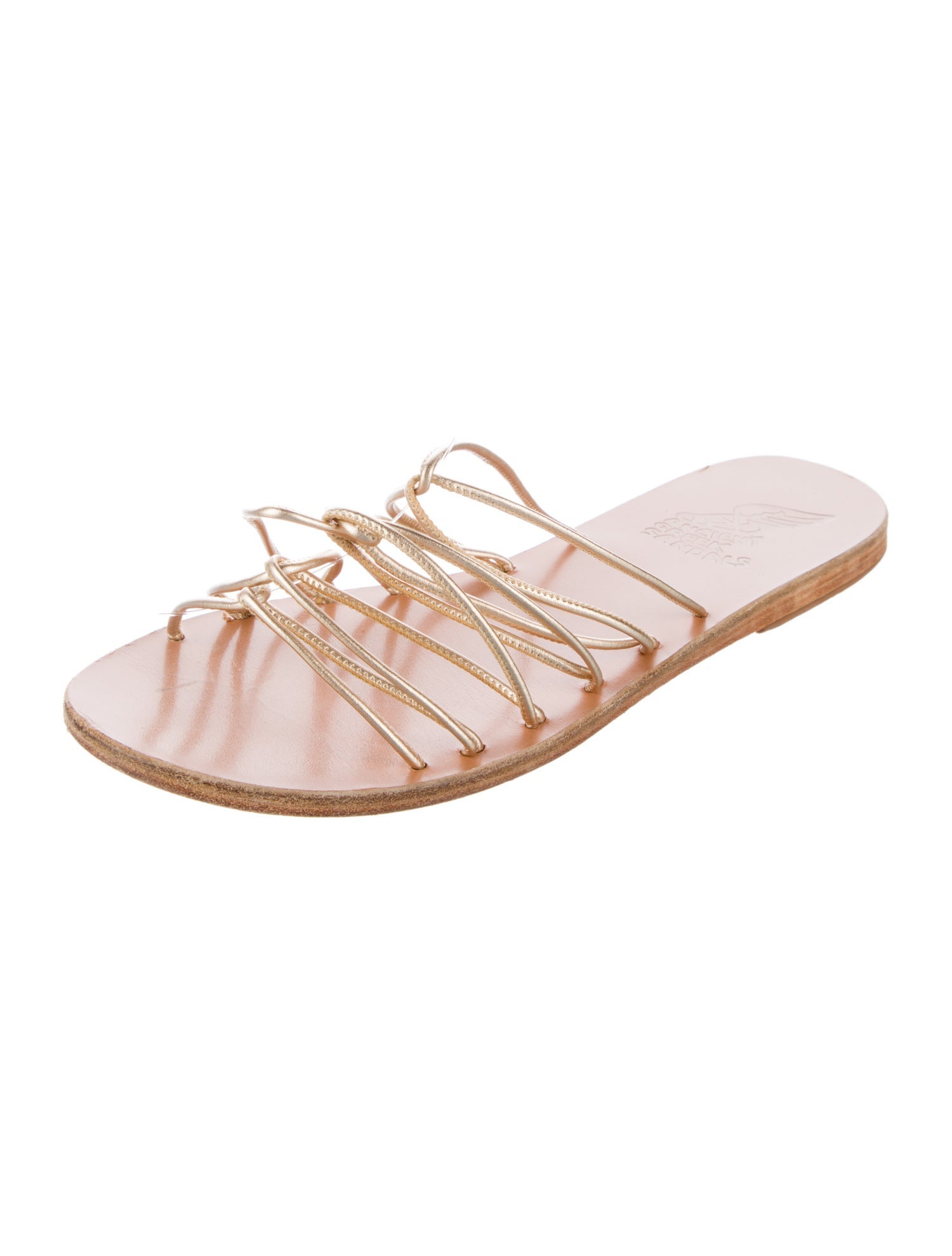 Ancient Greek Sandals Leather Flats