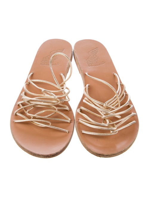 Ancient Greek Sandals Leather Flats