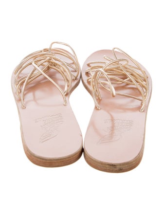 Ancient Greek Sandals Leather Flats