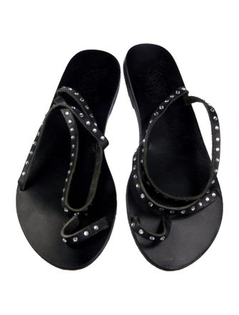 Ancient Greek Sandals Leather Gladiator Sandals