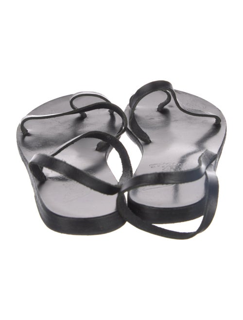 Ancient Greek Sandals Leather Slingback Sandals