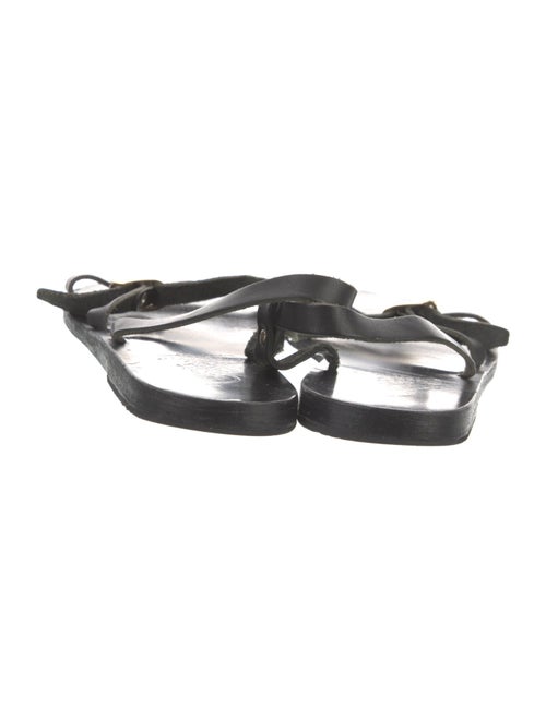 Ancient Greek Sandals Leather Slingback Sandals