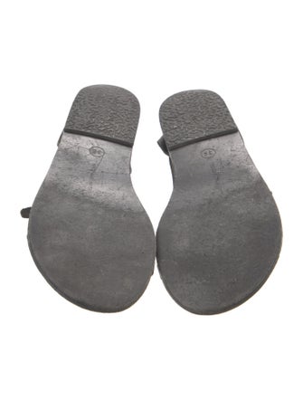 Ancient Greek Sandals Leather Slingback Sandals