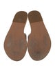 Ancient Greek Sandals Suede Colorblock Pattern Flats