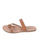Ancient Greek Sandals Leather Slides