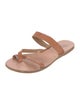 Ancient Greek Sandals Leather Slides