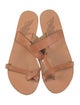 Ancient Greek Sandals Leather Slides