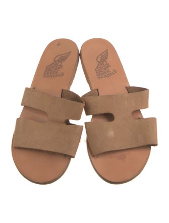 Ancient Greek Sandals Leather Flats