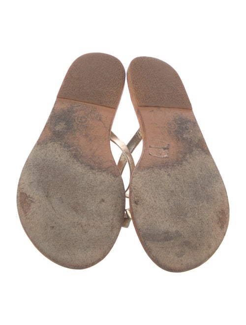 Ancient Greek Sandals Leather Slides