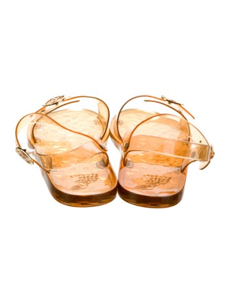 Ancient Greek Sandals PVC Slingback Sandals